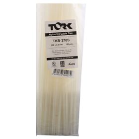Tork TKB-370S 100 Adet 4.8x368 mm Beyaz Kablo Bağı