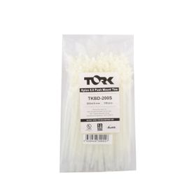 Tork TKBD-200S 100 Adet 4.8x200 mm Panele Sıkışan Kablo Bağı