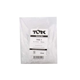 Tork TKE-2 100 Adet 44x19 mm Kablo Bağı Etiket Taşıyıcı 10
