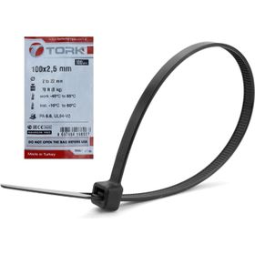 Tork Trk-100-25b Siyah 100'lü Kablo Bağı