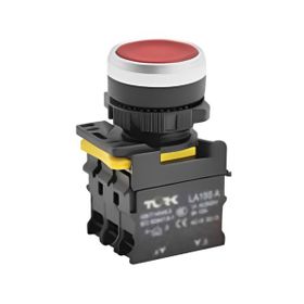 Tork TRK-A5-01D-24 24V AC NC1 Kırmızı Stop Led Işıklı Yaylı Buton
