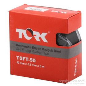 Tork TSFT-50 50x0.8x8 m Siyah Eriyen Bant