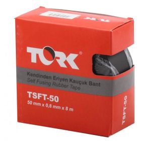 Tork TSFT-50 50x0.8x8 m Siyah Eriyen Bant