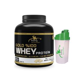 Torq Nutrition Beyaz Çikolata Aromalı 2300 gr - Beyaz Çikolata Gold Whey Protein