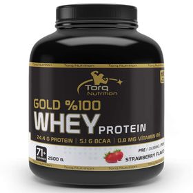 Torq Nutrition Gold Whey Çilek Aromalı 2300 gr Protein Tozu