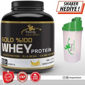 Torq Nutrition Gold Whey Muz Aromalı 2300 gr Protein Tozu
