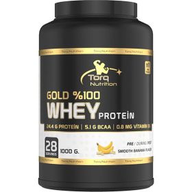 Torq Nutrition Gold Whey Protein Muz Aromalı 1000 gr Protein Tozu