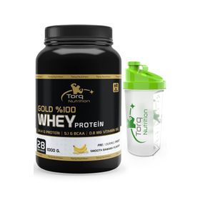 Torq Nutrition Gold Whey Protein Muz Aromalı 1000 gr Protein Tozu