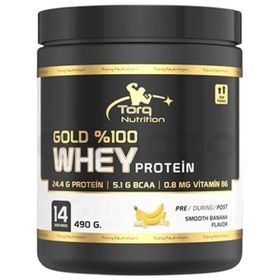 Torq Nutrition Muz Aromalı Gold Whey 490 gr Protein Tozu