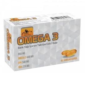 Torq Nutrition Omega-3 60 Kapsül Balık Yağı