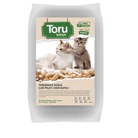 Toru Bahçe 15 kg Doğal Çam Pelet Kedi Kumu