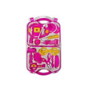 Toru Toys Çantalı Plastik Renkli Doktor Seti Oyuncak