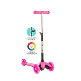 Toru Toys Twist Işıklı Pembe Scooter