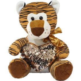 ToruToys Kalpli Kaplan 35 cm Peluş Oyuncak
