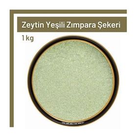 TOS 1 kg Zeytin Yeşili Zımpara Şekeri