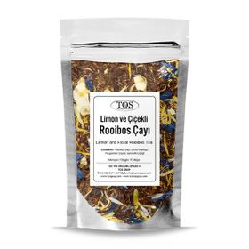 TOS 250 gr Limon ve Çiçekli Rooibos Çayı