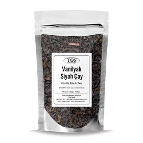 TOS 250 gr Vanilyalı Siyah Çay
