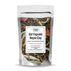 TOS 40 gr Gül Yapraklı Beyaz Çay