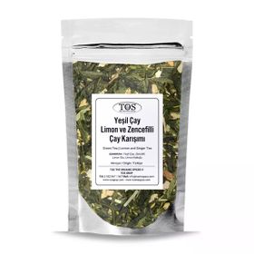 TOS 40 gr Limon ve Zencefilli Yeşil Çay