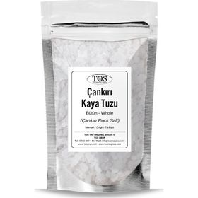 Tos The Organic Spices 1 kg Bütün Çankırı Kaya Tuzu