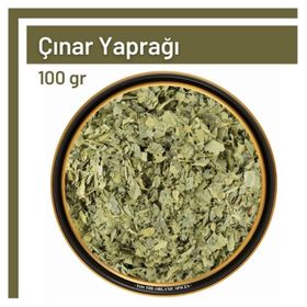 TOS The Organic Spices 100 gr 1. Kalite Çınar Yaprağı
