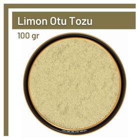 TOS The Organic Spices 100 gr 1. Kalite Limon Otu Tozu