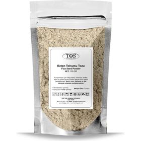 TOS The Organic Spices 100 gr Keten Tohumu Tozu