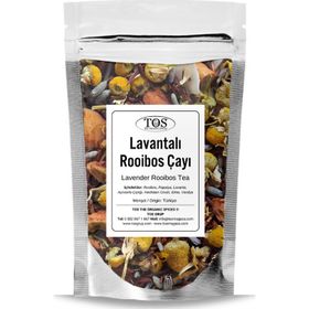 TOS The Organic Spices 100 gr Lavantalı Rooibos Çayı