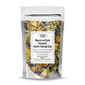 Tos The Organic Spices 100 gr Meyve ve Çiçek Karışımlı Zeytin Yaprağı Çayı