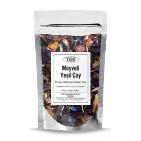 TOS The Organic Spices 100 gr Meyveli Hibiskus Yeşil Çay