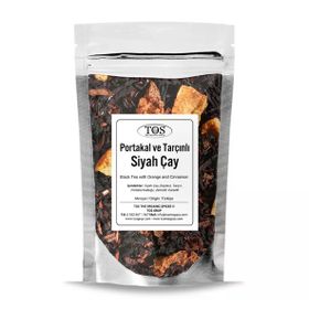 TOS The Organic Spices 100 gr Portakal ve Tarçınlı Siyah Çay
