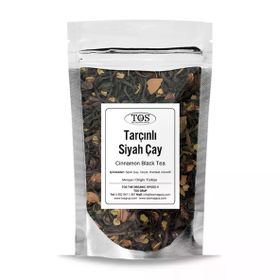 TOS The Organic Spices 100 gr Tarçınlı Baharatlı Siyah Çay
