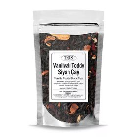 TOS The Organic Spices 100 gr Vanilyalı Toddy Siyah Çay