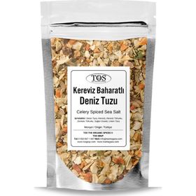 Tos The Organic Spices 2,5 kg Kereviz Baharatlı Deniz Tuzu