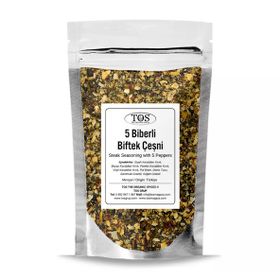 TOS The Organic Spices 250 gr 5 Biberli Biftek Çeşni