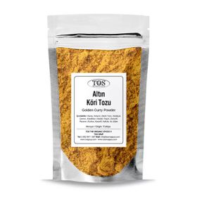 TOS The Organic Spices 250 gr Altın Köri Tozu