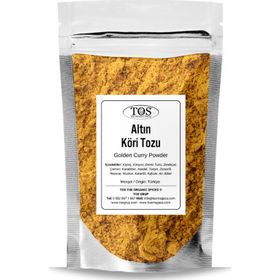 TOS The Organic Spices 250 gr Altın Köri Tozu