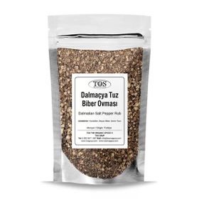 TOS The Organic Spices 250 gr Dalmaçya Tuz ve Biber Kaburga Ovması