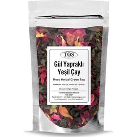 TOS The Organic Spices 250 gr Gül Bitkisel Yeşil Çay