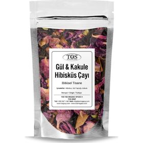 TOS The Organic Spices 250 gr Gül Kakule ve Hibisküs Çayı