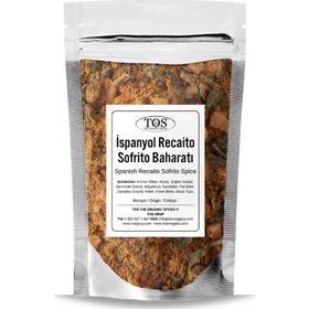 TOS The Organic Spices 250 gr İspanyol Recaito Sofrito Baharatı
