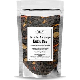TOS The Organic Spices 250 gr Lavanta Narenciye Buzlu Çay