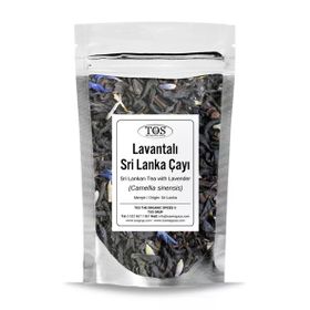 TOS The Organic Spices 250 gr Lavantalı Sri Lanka Çayı