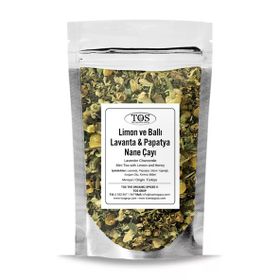 TOS The Organic Spices 250 gr Limon ve Ballı Lavanta Papatya Nane Çayı