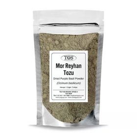 TOS The Organic Spices 250 gr Mor Reyhan Tozu
