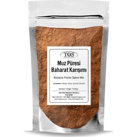 TOS The Organic Spices 250 gr Muz Püresi Baharat Karışımı