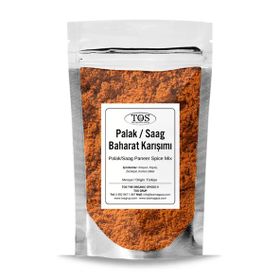 TOS The Organic Spices 250 gr Palak / Saag Paneer Baharat Karışımı