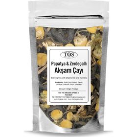 TOS The Organic Spices 250 gr Papatya ve Zerdeçallı Akşam Çayı