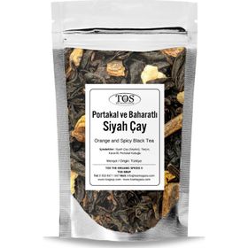 TOS The Organic Spices 250 gr Portakal ve Baharatlı Siyah Çay