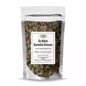 TOS The Organic Spices 250 gr Üç Biber Barbekü Ovması